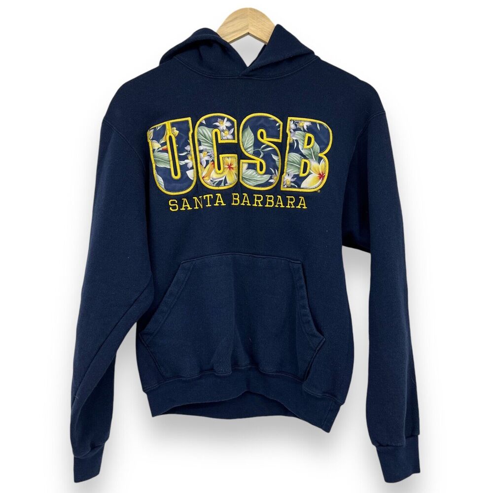 Vintage University Of California Santa Barbara Hoodie Sweatshirt Small USA UCSB